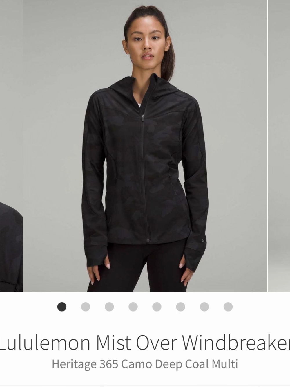 Lululemon Mist Over Windbreaker